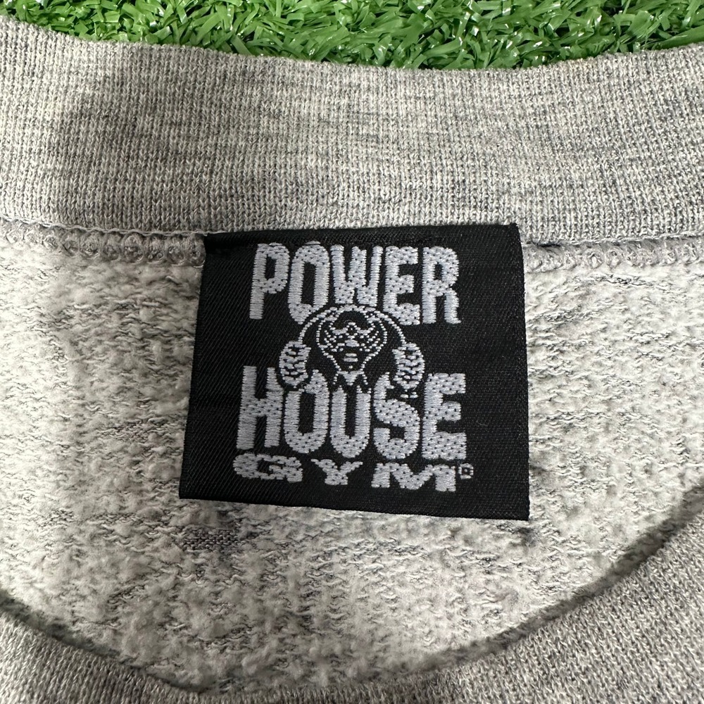 Vintage 90s‎ Powerhouse Gym Cutoff Sweatshirt Made in USAA Mens XL - Picture 2 of 16